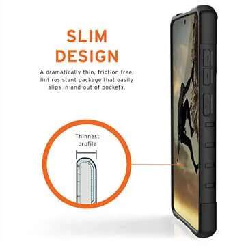 URBAN ARMOR GEAR UAG Samsung Galaxy S20 FE/FE 5G Rugged Lightweight Slim Shockproof Pathfinder Protective Cover, Black
