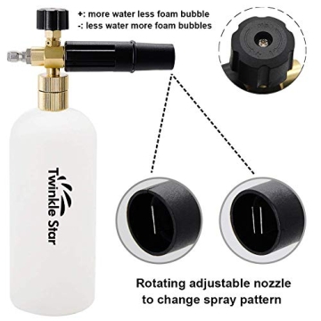 Twinkle Star Pressure Washer Foam Lance for Effective Cleaning