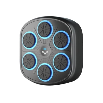 MEGELIN Music Boxing Machine with Gloves - Fun Fitness for All Ages