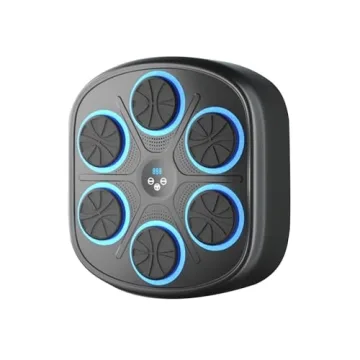 MEGELIN Music Boxing Machine with Gloves - Fun Fitness for All Ages