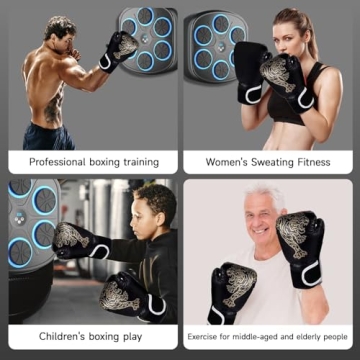 MEGELIN Music Boxing Machine - Fun Workout for Everyone