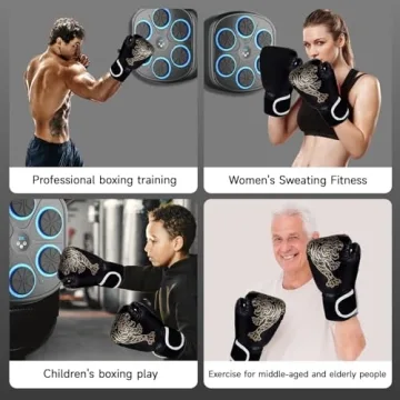 MEGELIN Music Boxing Machine - Fun Workout for Everyone
