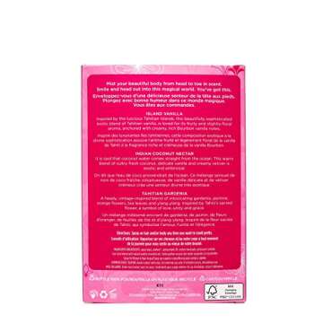 Pacifica Beauty Mini Fragrance Sampler, 3 Island Vanilla Scents - Hair Perfume & Body Spray Gift Set, Vegan & Cruelty Free