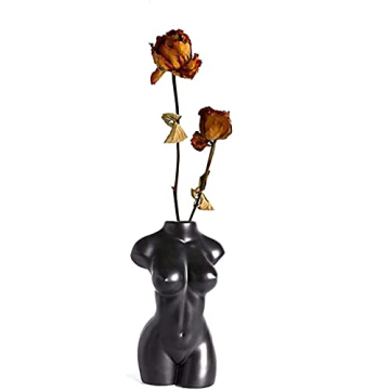 AMITD Female body form vase for Flower, Sex Body Art Vase, Vases for Decor, Modern Boho Chic Home De...
