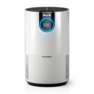 Shark Air Purifiers for Bedroom, Office, Dorm, Small Room, HEPA Air Filter, Odor Eliminator, Covers ...