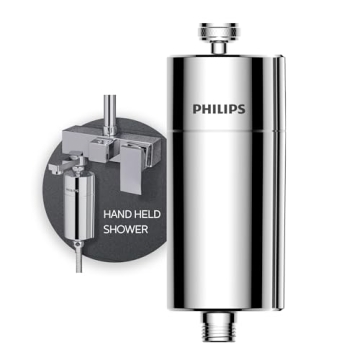 Philips 3-Stage Shower Filter for Healthier Skin & Hair