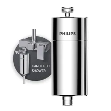 Philips 3-Stage Shower Filter for Healthier Skin & Hair