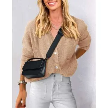PRETTYGARDEN Casual Cardigan Sweater - Stylish & Cozy