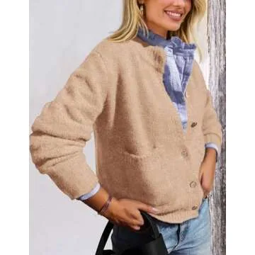 PRETTYGARDEN Casual Cardigan Sweater - Stylish & Cozy