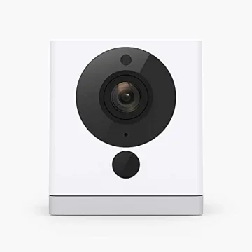 WYZE Cam v2 1080p HD Indoor WiFi Smart Home Camera with Night Vision, 2-Way Audio, Works with Alexa & the Google Assistant, White, 1-Pack