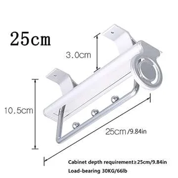 ZYFA Retractable Pull Out Pants Rack for Organized Closets