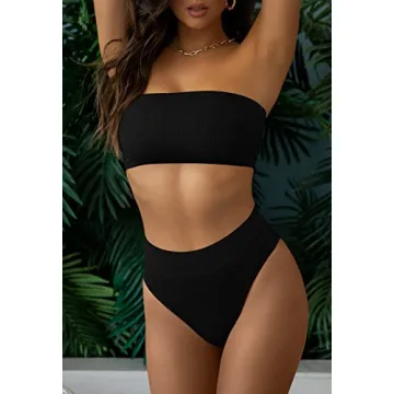 Chic Pink Queen High Waisted Swimwear for Women