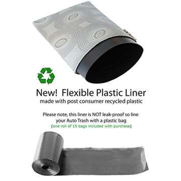 Auto Trash by The Mod Mobile - Stylish Car Trash Bag for Small Debris