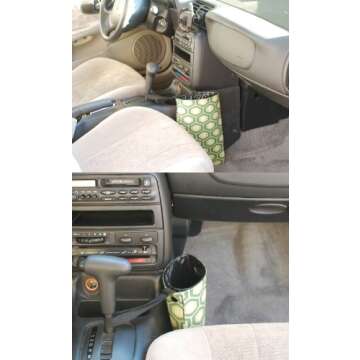 Auto Trash Bag - Grey Snow Leopard for Cars by Mod Mobile