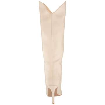 Chinese Laundry Women's Fiora Knee High Boot, Cream, 11