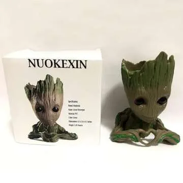 Nuokexin Baby Groot Flower Pot for Succulents and Pens