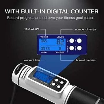 Smart Jump Rope with Counter for Effective Workouts