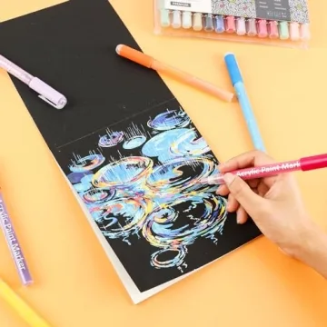 Grabie Paint Pens - 28 Color Premium Art Set for All Surfaces