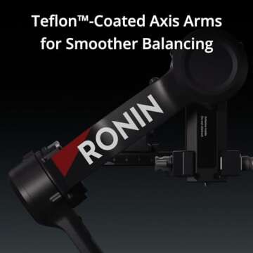 DJI RS 4 Combo, 3-Axis Gimbal Stabilizer for DSLR and Mirrorless Cameras Canon/Sony/Panasonic/Nikon/Fujifilm, Native Vertical Shooting, 2-Mode Switch Joystick, Teflon Axis Arms, with Focus Pro Motor