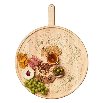 Sophistiplate Charcuterie Board - Perfect for Entertaining & Housewarming Gifts