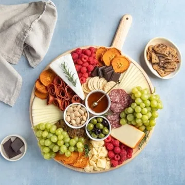 Sophistiplate Charcuterie Board with Placement Guide
