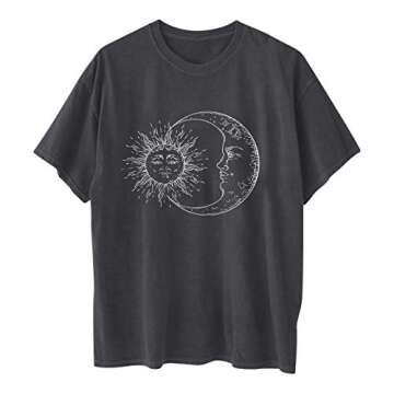 Vintage Graphic T-shirt for Women - Casual Summer Wear