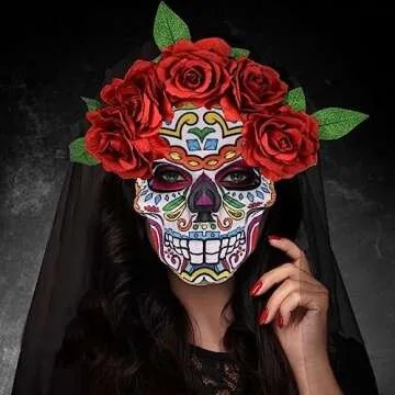 Gorgeous June Bloomy Floral Crown for Halloween Costumes