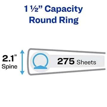 Avery Economy View 3 Ring Binders – Pack of 4