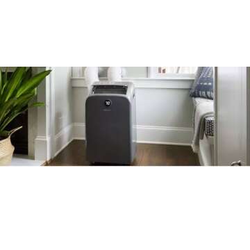 Hisense 10,000-BTU Dual Hose Portable Air Conditioner - Efficient Climate Control and Heat
