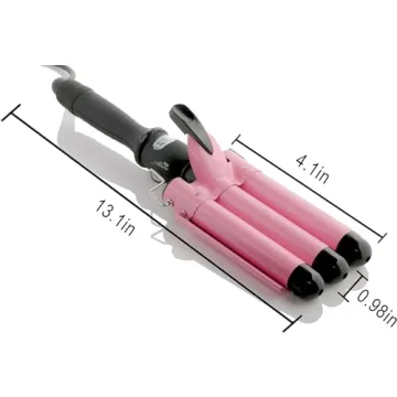 Alure Three Barrel Curling Iron for Effortless Waves