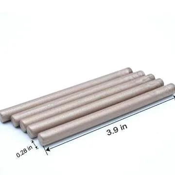 TELOSMA Champagne Mini Wax Seal Sticks for Invitations & Gifts