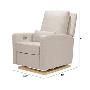 Babyletto Sigi Power Recliner & Glider for Modern Nurseries