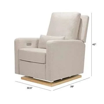 Babyletto Sigi Power Recliner & Glider for Modern Nurseries