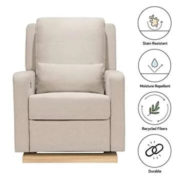 Babyletto Sigi Power Recliner & Glider for Modern Nurseries