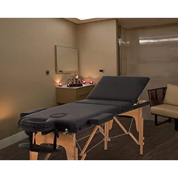 Portable Height Adjustable Massage Table for Therapists