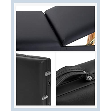 Portable Height Adjustable Massage Table for Therapists