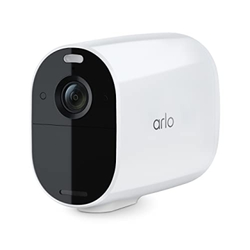 Arlo Essential XL Spotlight Camera - Wireless Security, 1080p Video, Color Night Vision, 2 Way Audio...