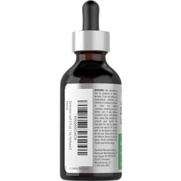 Horbäach Damiana Leaf Herb Tincture | 2 fl oz | Super Concentrated | Alcohol Free Liquid Extract | Vegetarian, Non-GMO & Gluten Free Herbal Supplement