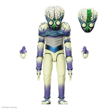 Super7 Ultimates Metaluna Mutant Action Figure - 7" Glow in The Dark Classic Sci-Fi Collectible