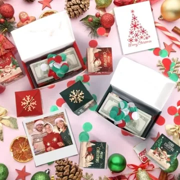 BABORUI Christmas Surprise Gift Box with Exploding Fun