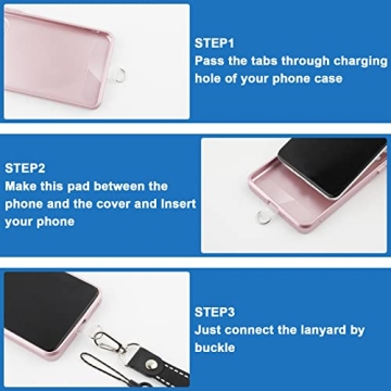 Phone Tether Tabs - 10 Pack for Universal Lanyard Use