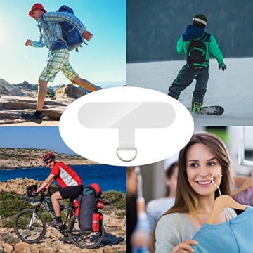 Phone Tether Tabs - 10 Pack for Universal Lanyard Use