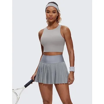 CRZ YOGA Butterluxe Racerback Sports Bra for Women