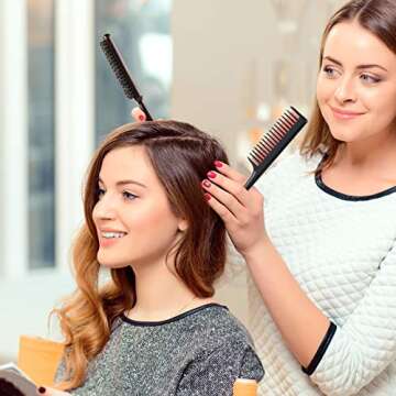 Patelai 3 Pcs Hair Teasing Comb Set for Women and Men