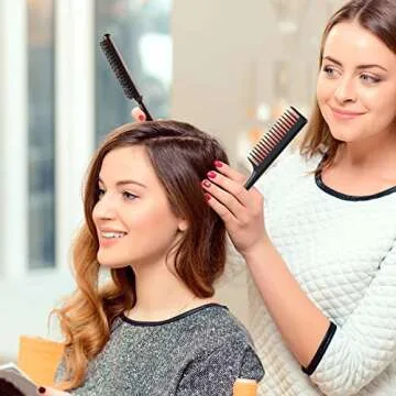 Patelai 3 Pcs Hair Teasing Comb Set for Women and Men