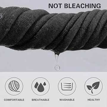 JCZANXI Yoga Socks with Grips for Women, Non Slip Socks for Yoga, Pilates, Barre, Dance | Ideal Cushioned Crew Socks