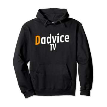 Dadvice TV Hoodie - Cozy, Unisex Wear for All Dadvice Fans