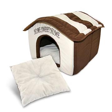 Portable Indoor Pet House for Cats & Small Dogs