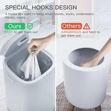 Luxurious DOACE Towel Warmer Bucket for Two Oversized Towels