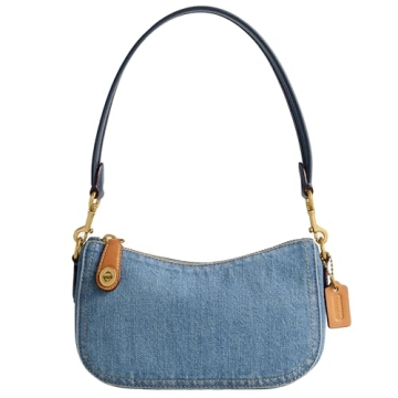 Stylish Coach Swinger 20 in Indigo for Fashionable Women